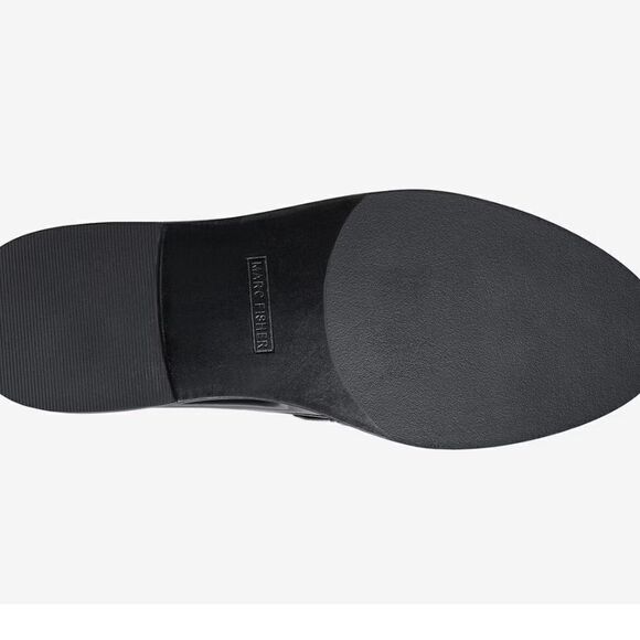 Marc Fisher Calixy Loafer in Black and White Size 5.5 New in Box - Picture 3 of 9